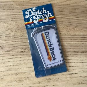 Dutch bros air freshener
